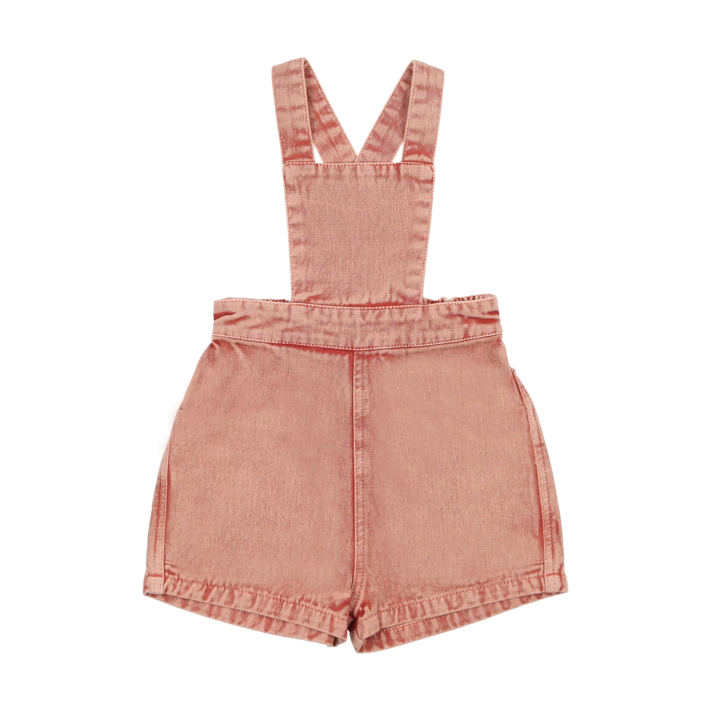 Denim Romper - Pink Denim