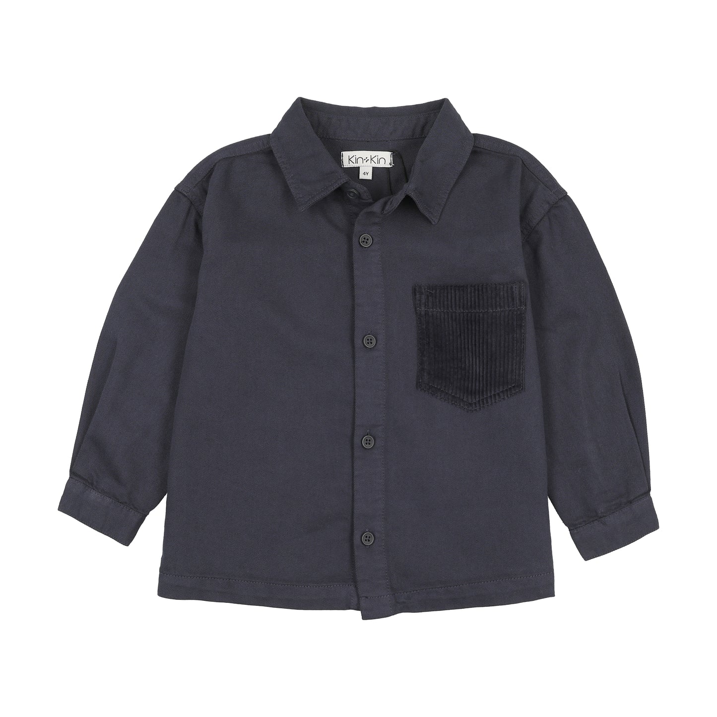 Navy Denim Shirt