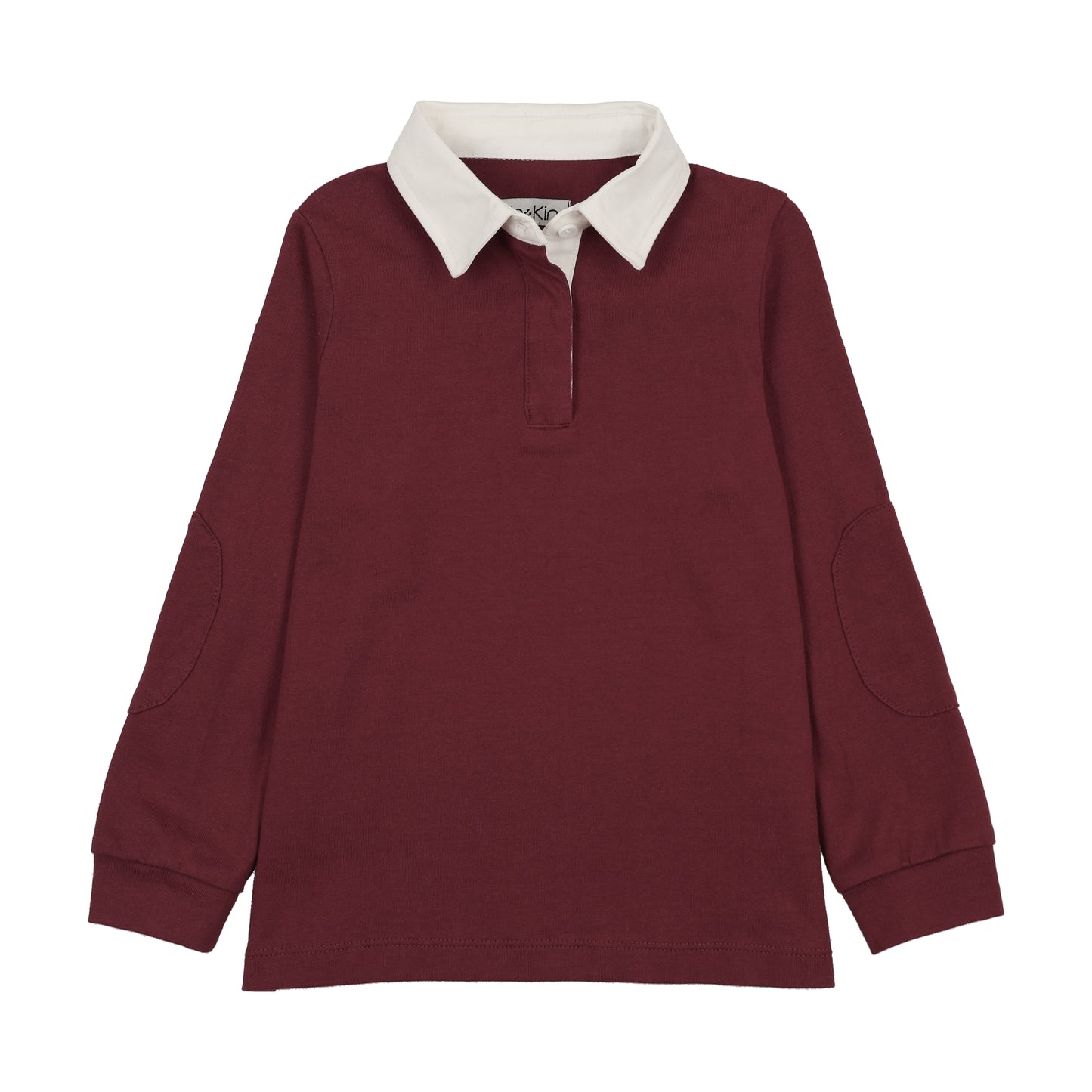 Boys Rugby Polo Shirt Burgundy