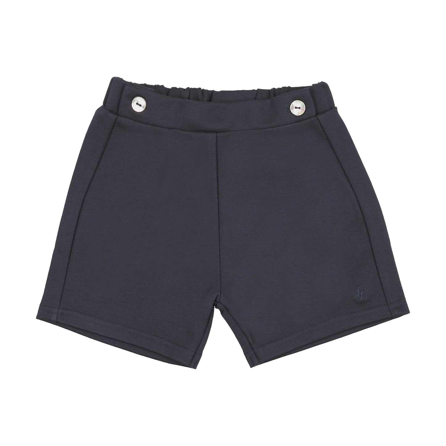Navy Ponte Shorts