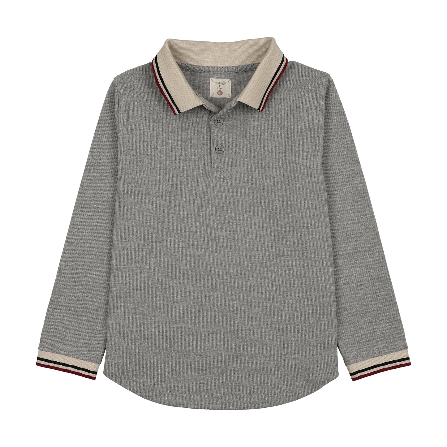 Limited Capsule Polo Ls Custom Light Grey Heather