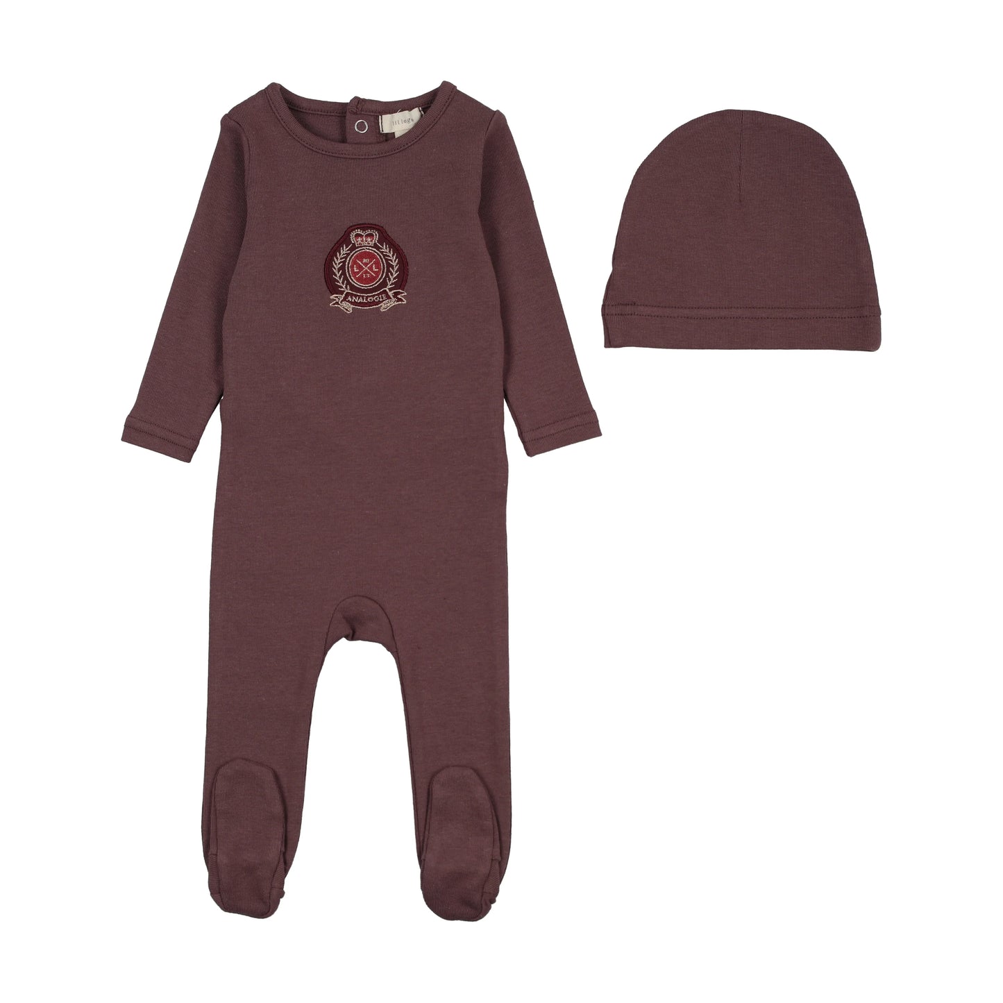 Classic Footie Set- Vintage Purple