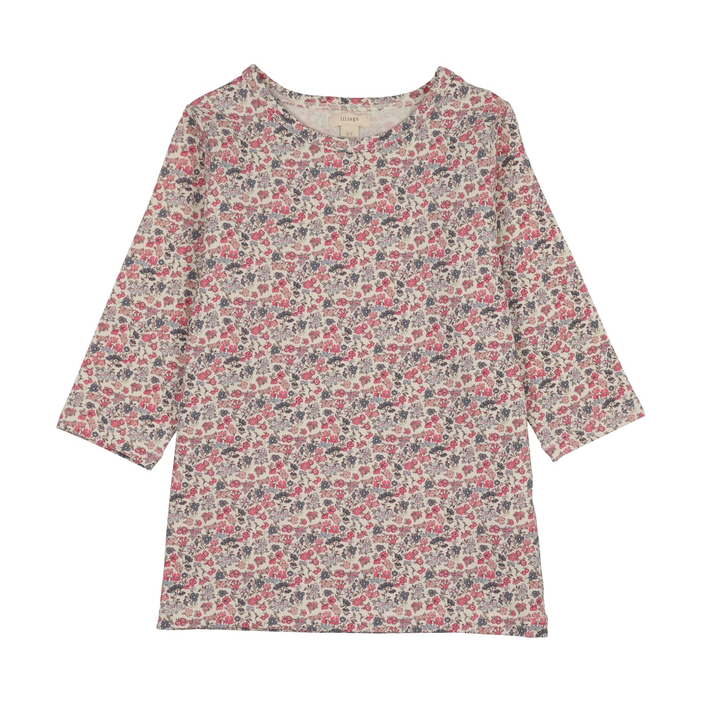 Classic Printed Tee 3/4- Liberty Bouquet