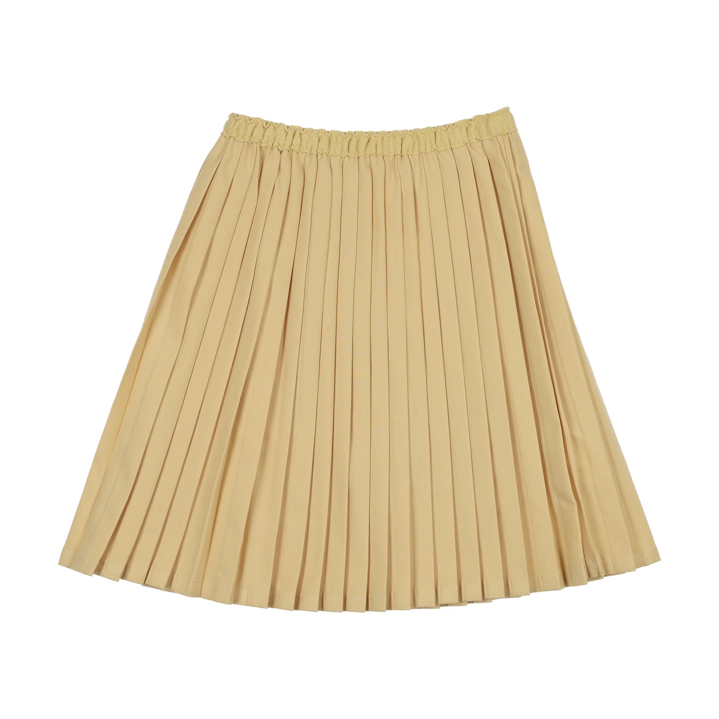 Knife Pleated Skirt Sunny Yellow