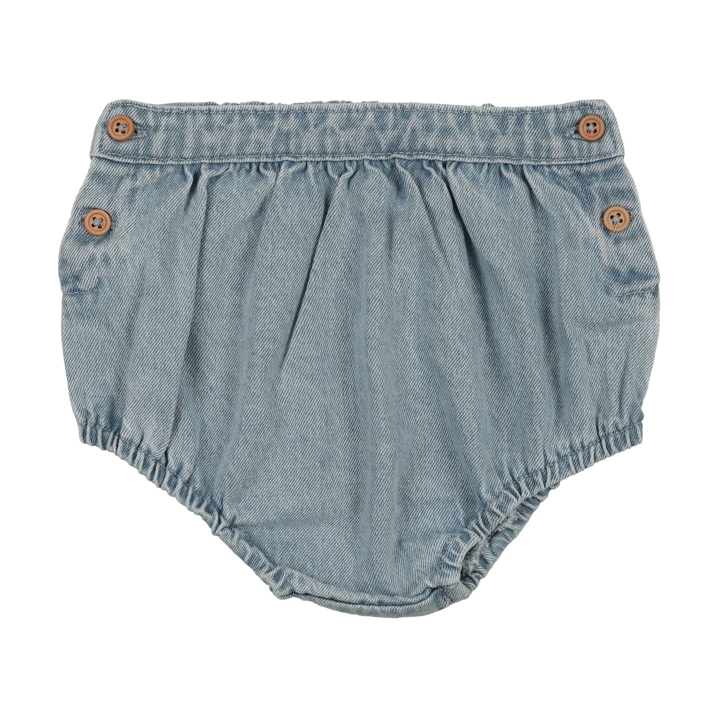 Button Bloomers Light Wash