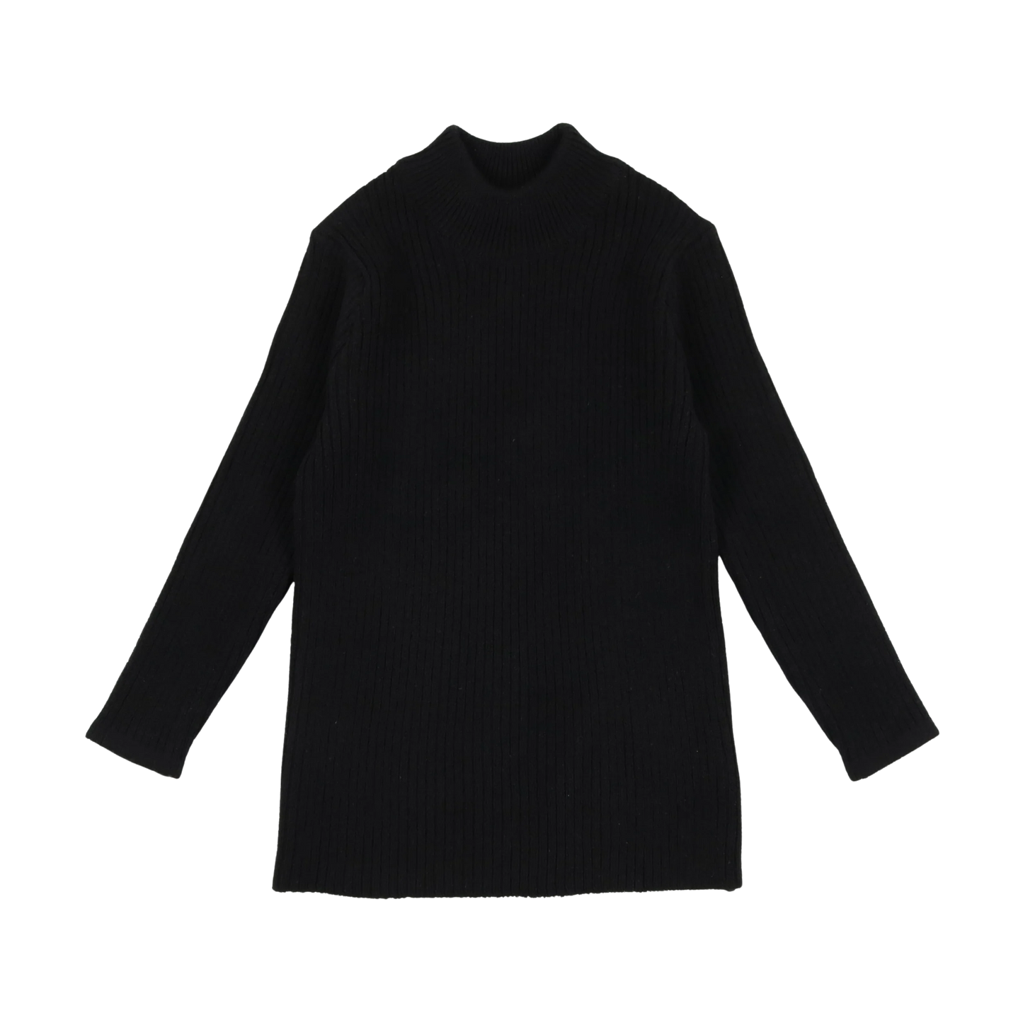 Knit Mockneck Black