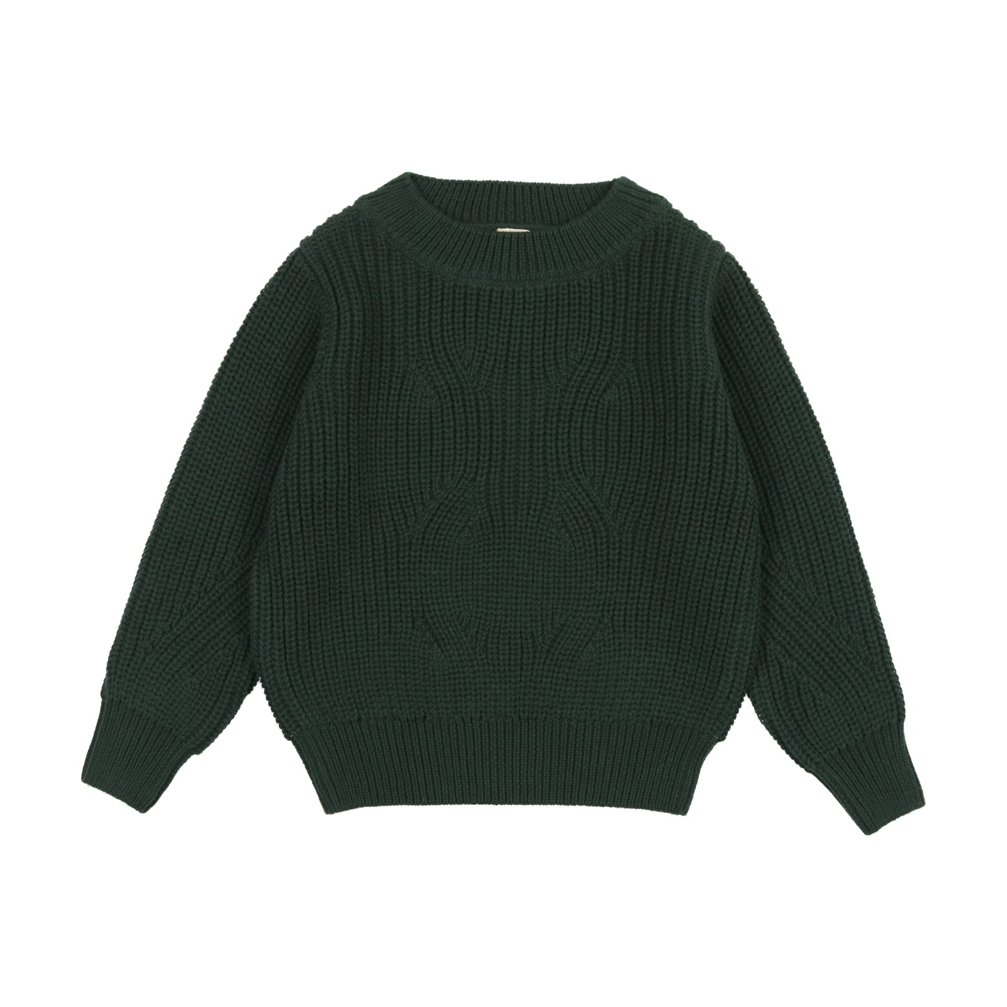 Chunky Knit Sweater Forest