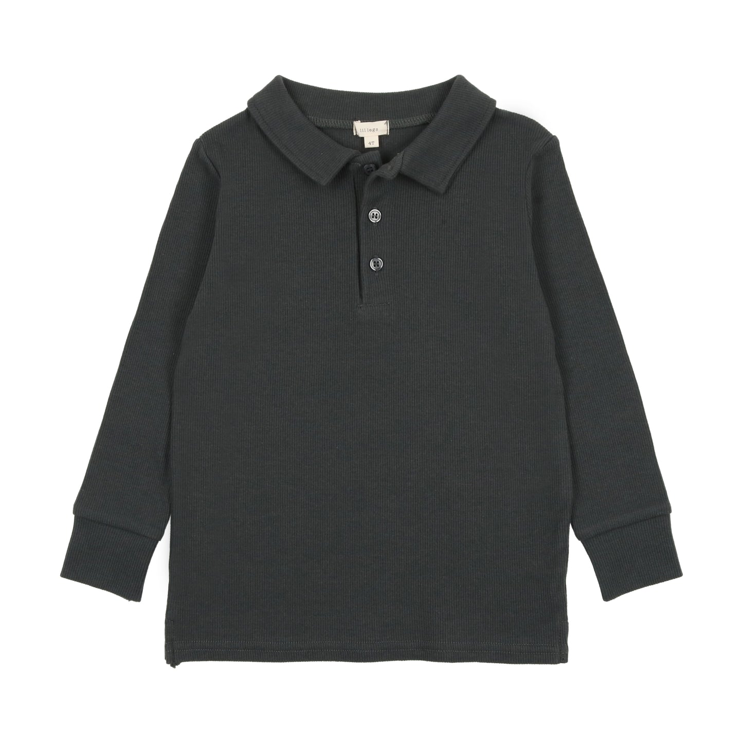 Ribbed Polo Midnight