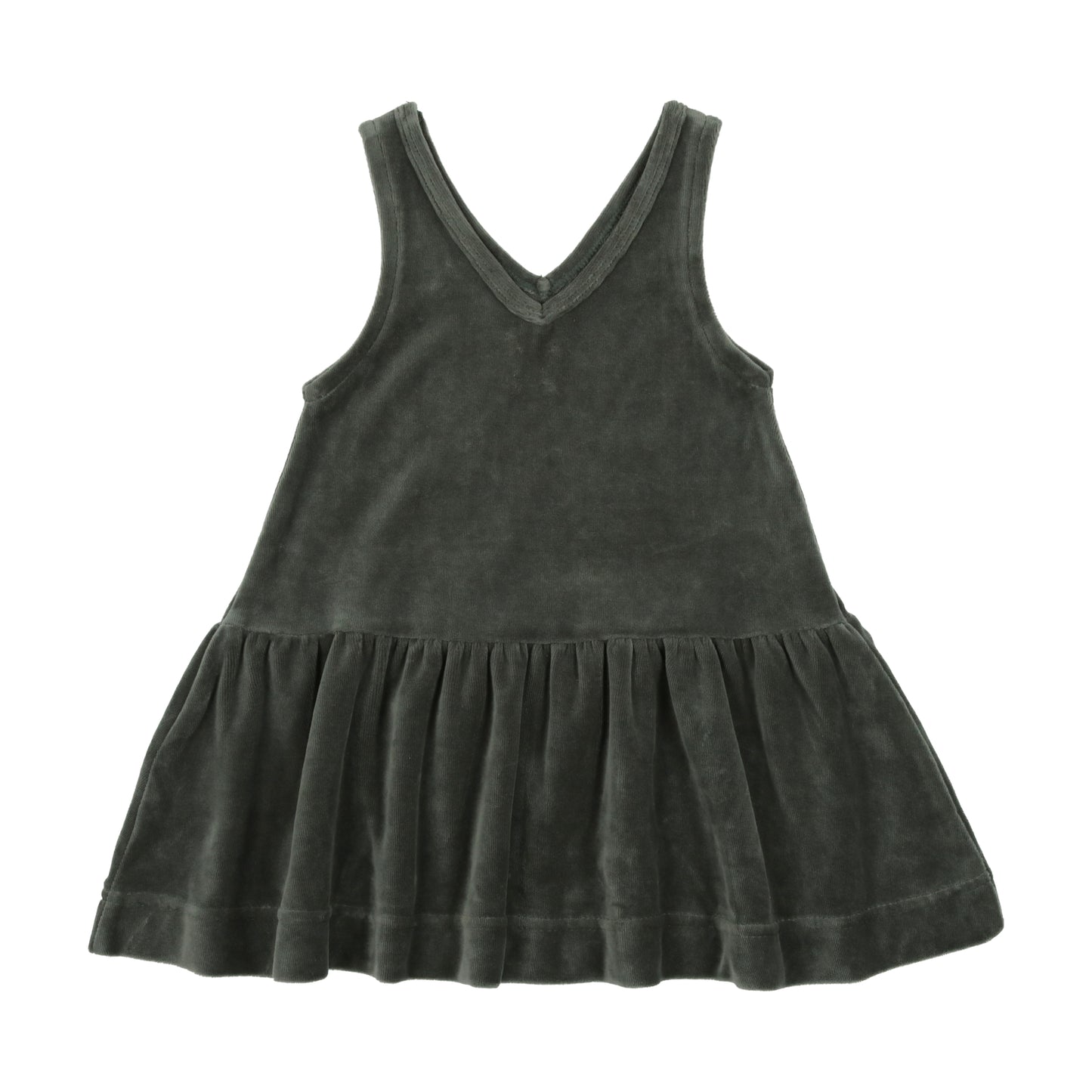 Velour Jumper Green