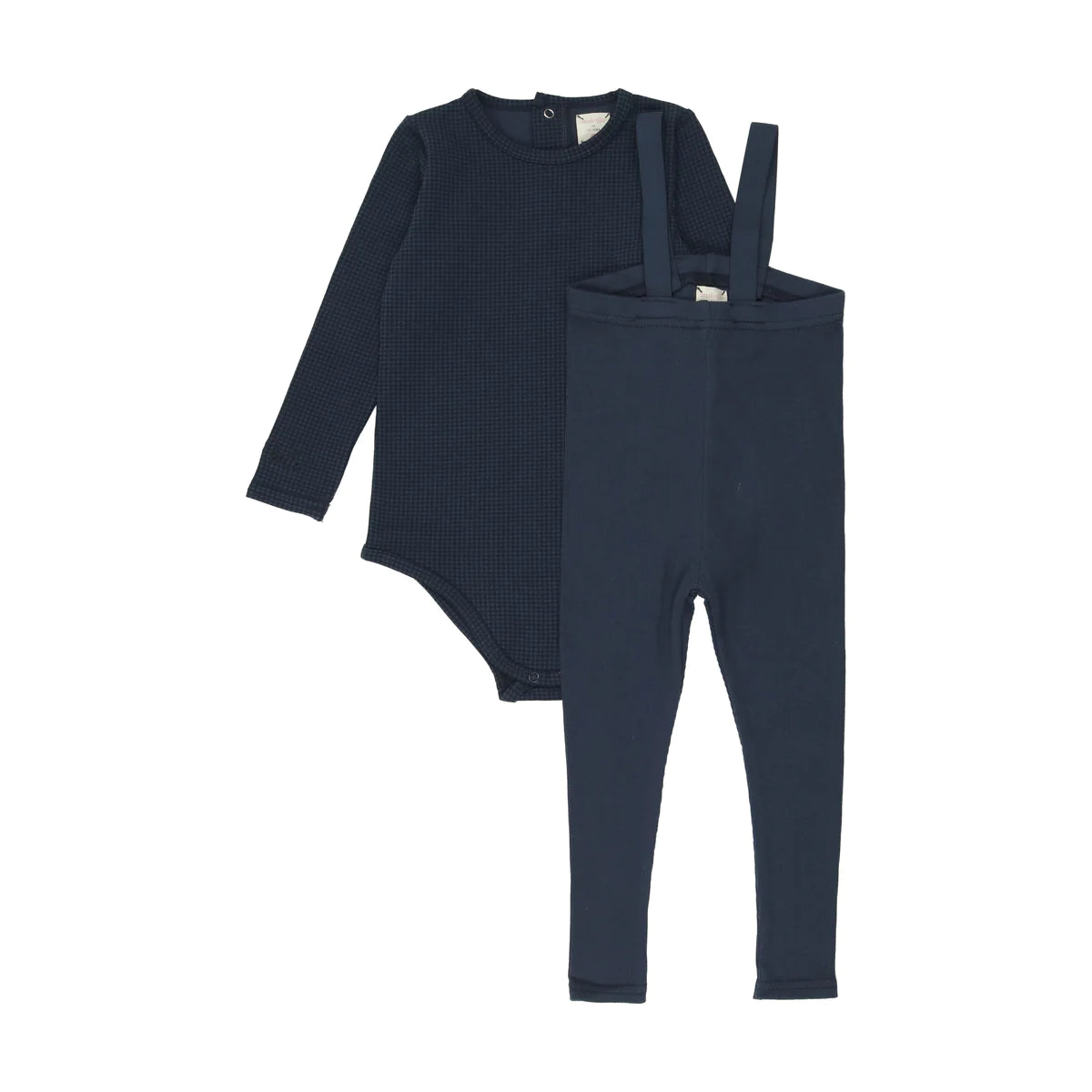 Tiny Check Set Blue
