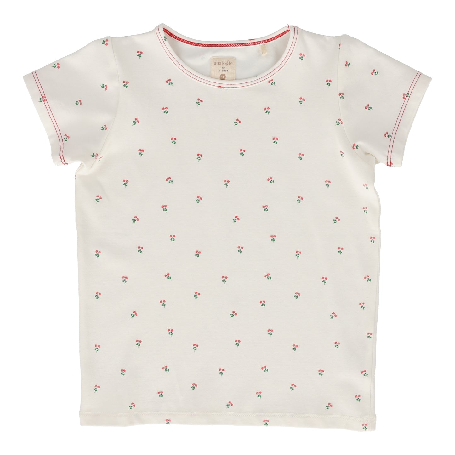 Cherry Flower Short Sleeve Tee
