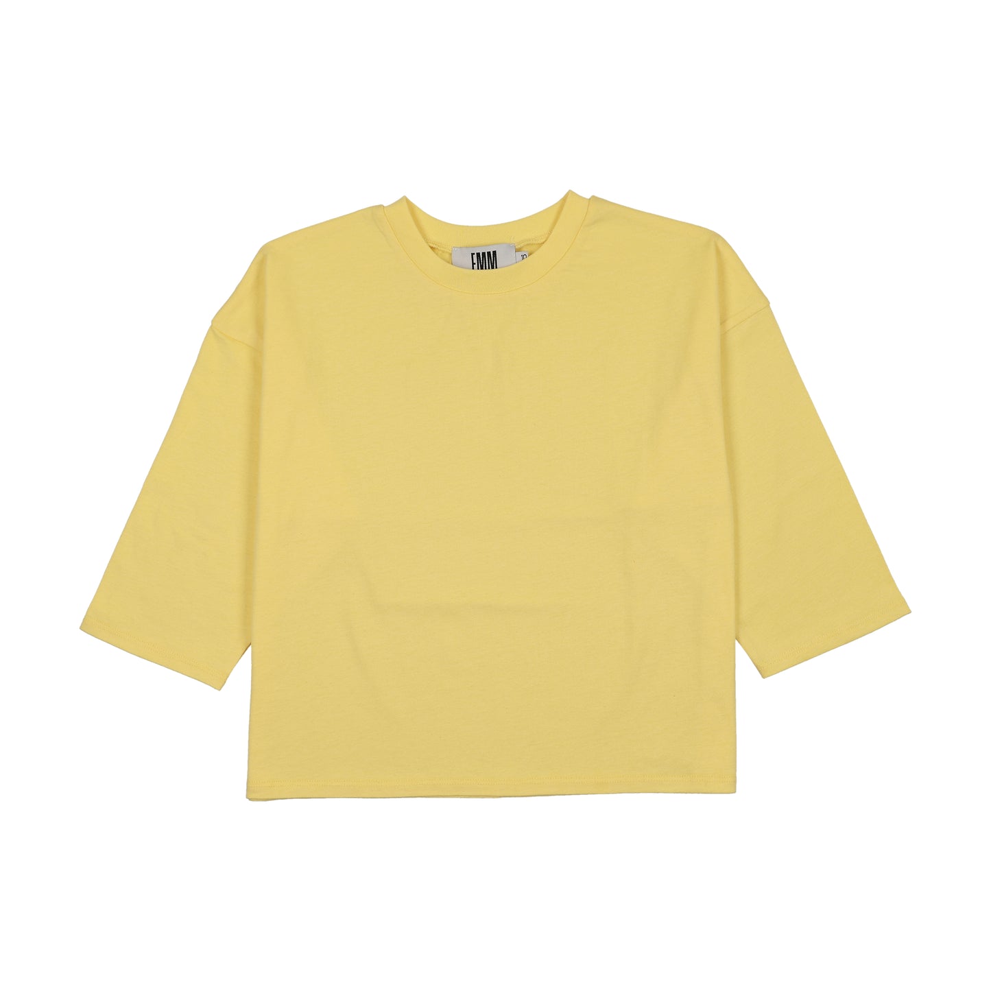 Yellow Oversized Boxy Tee