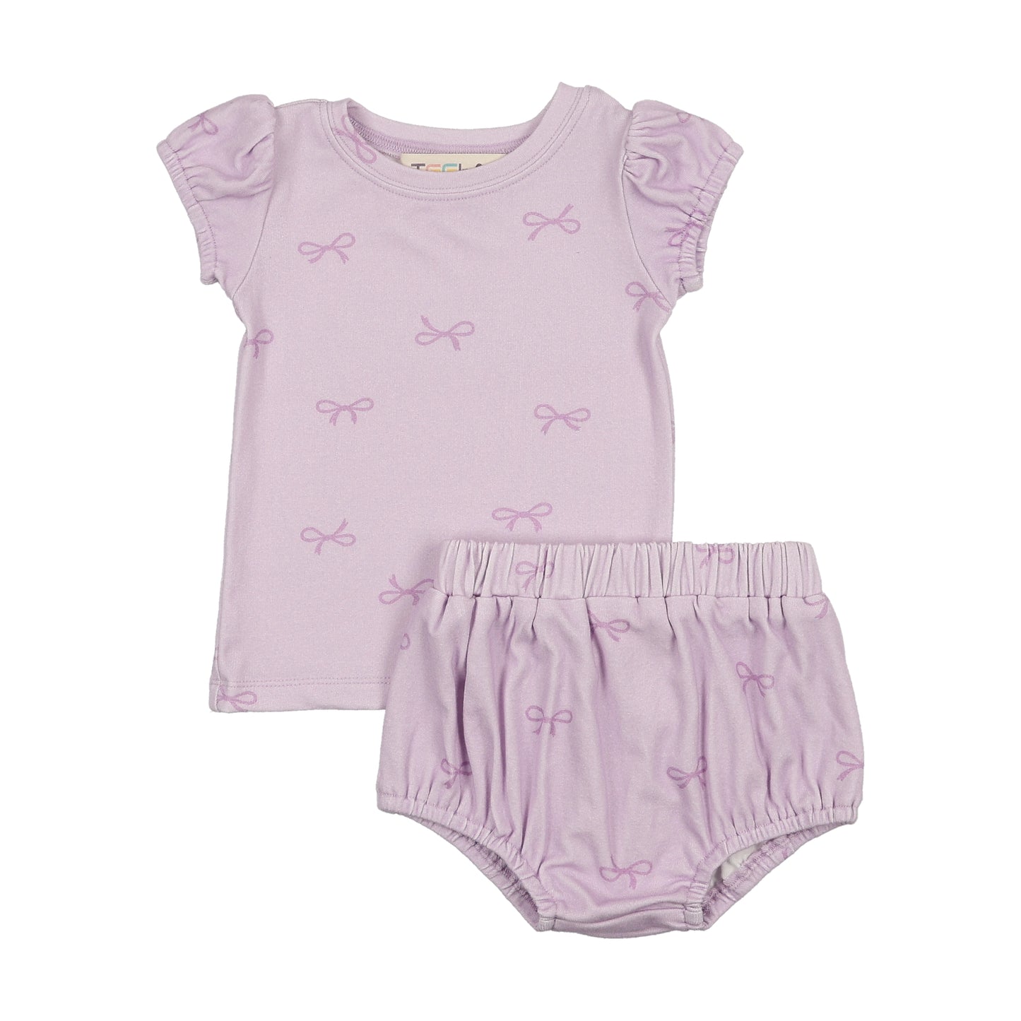 Lavender Bow Set