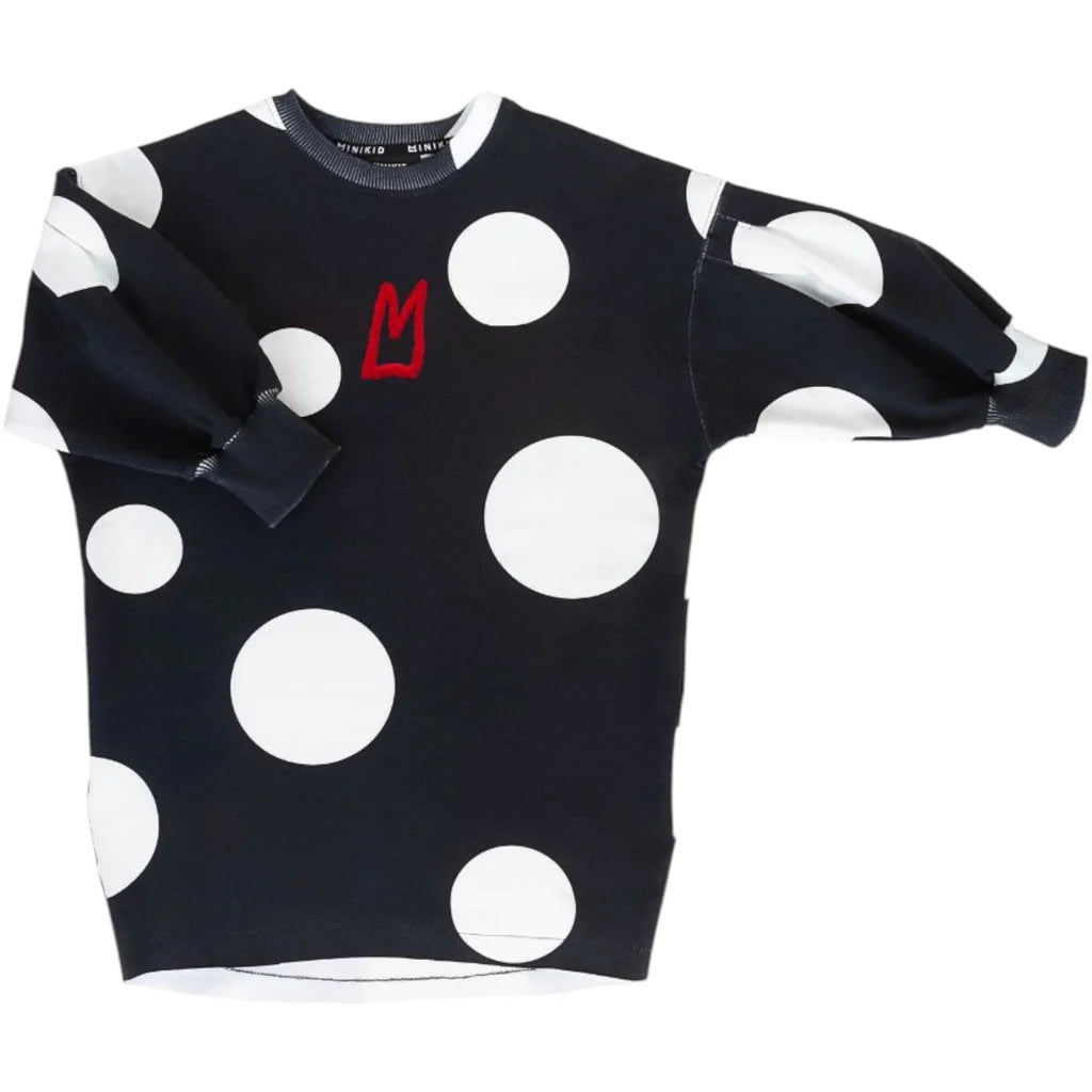 B&W Dots Dress