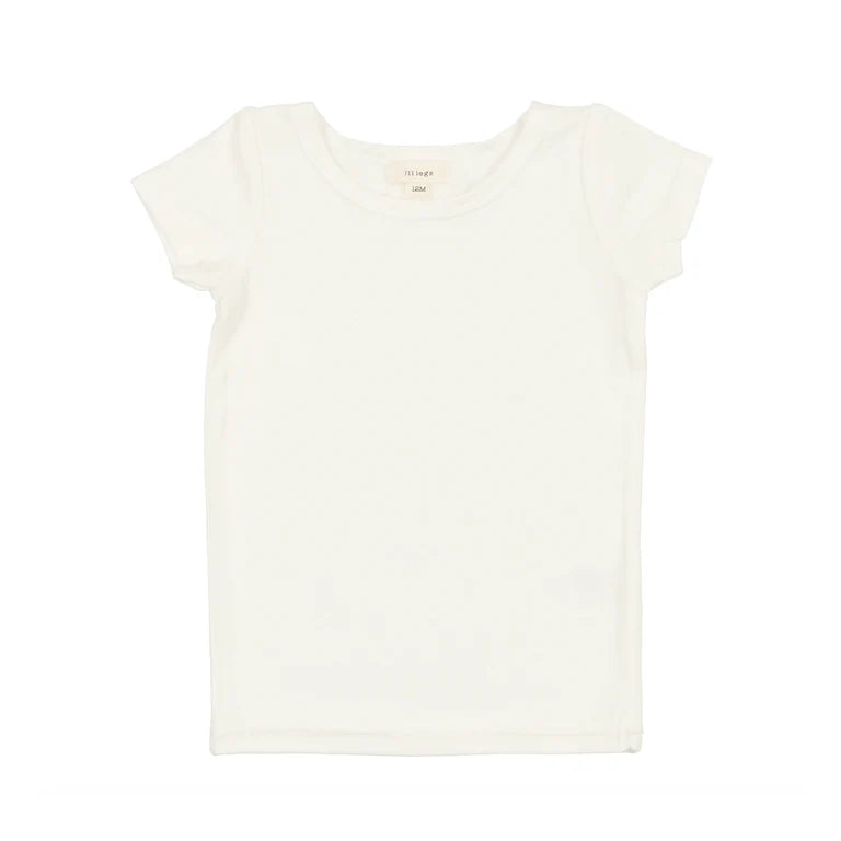 Bamboo Tee Short Sleeve Winter White