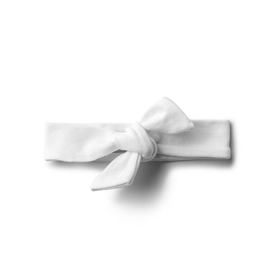 White Knot Headband