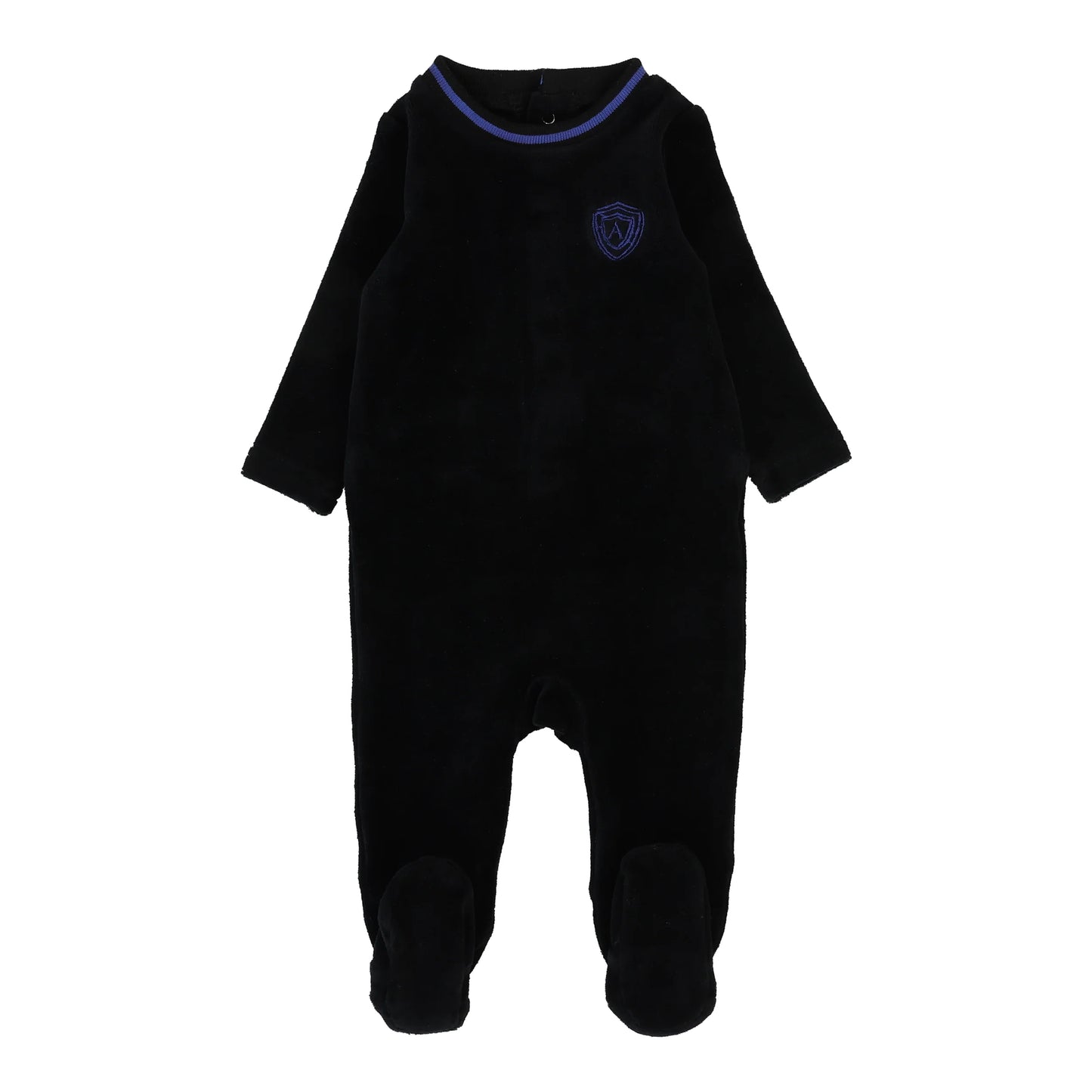 Velour Classic Footie Black