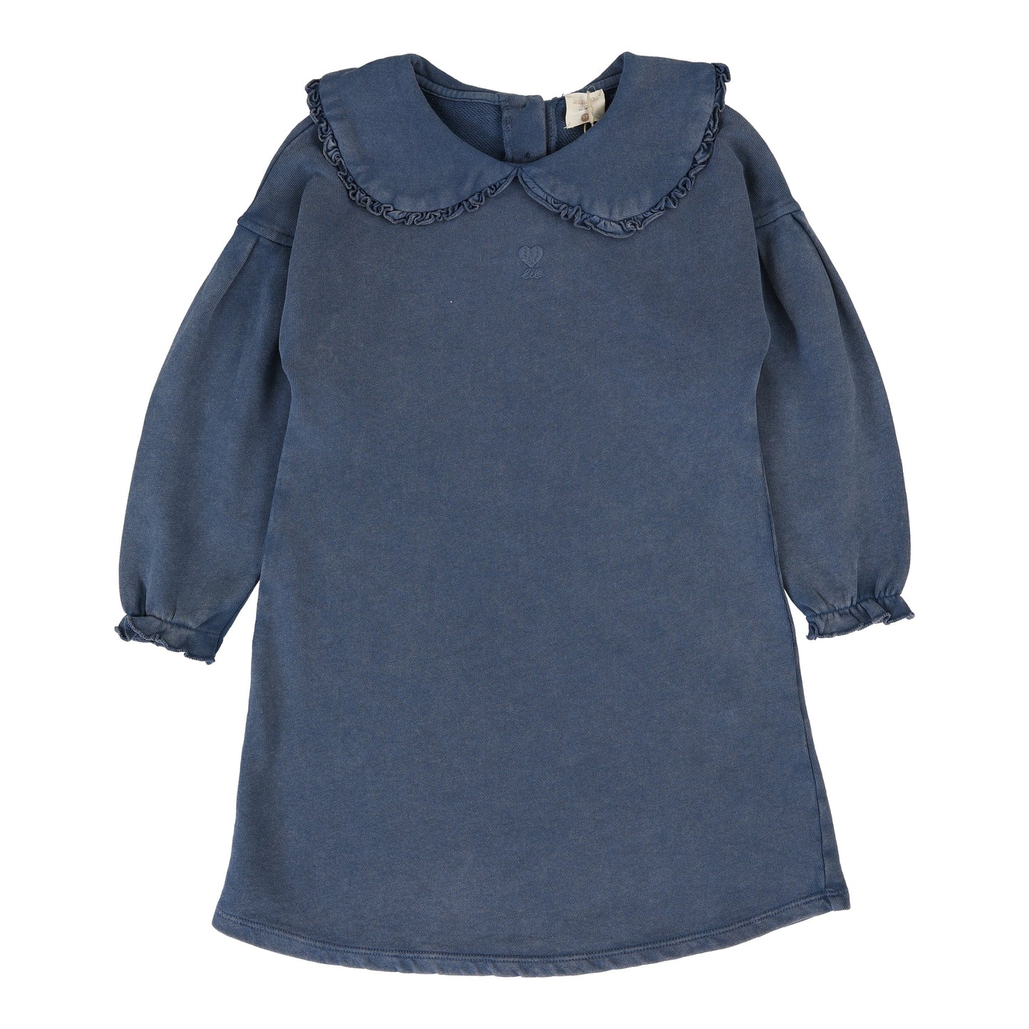 Wash Sweatshirt Dress Blue Wash