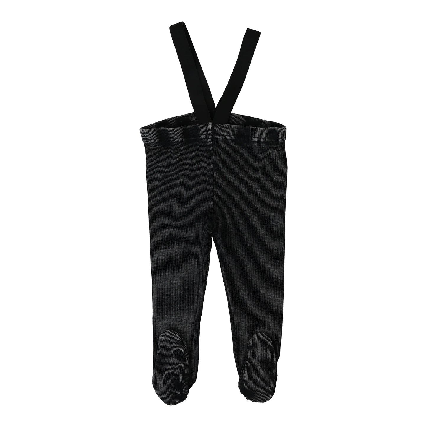 Suspender Leggings Black Wash