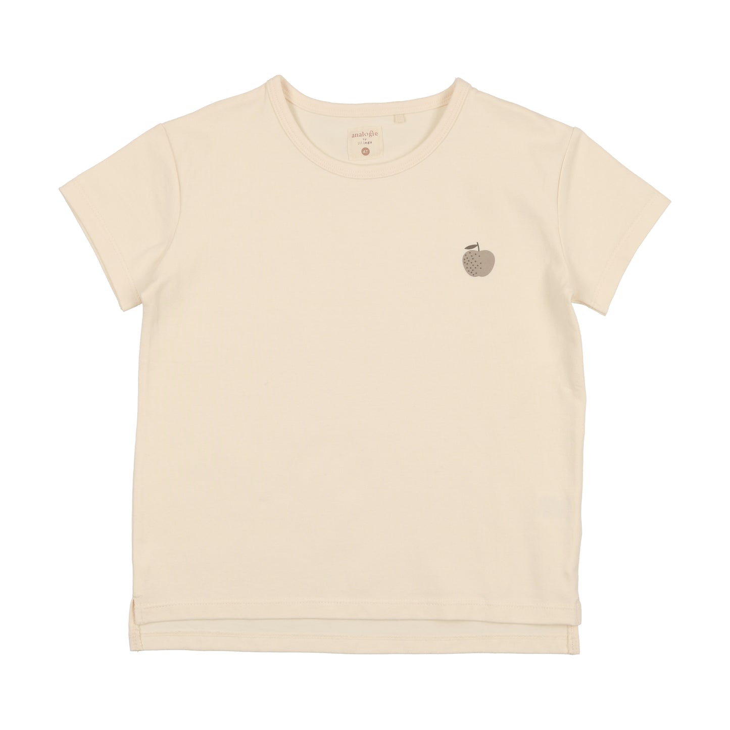 Apple Boy Boxy Tee Tan