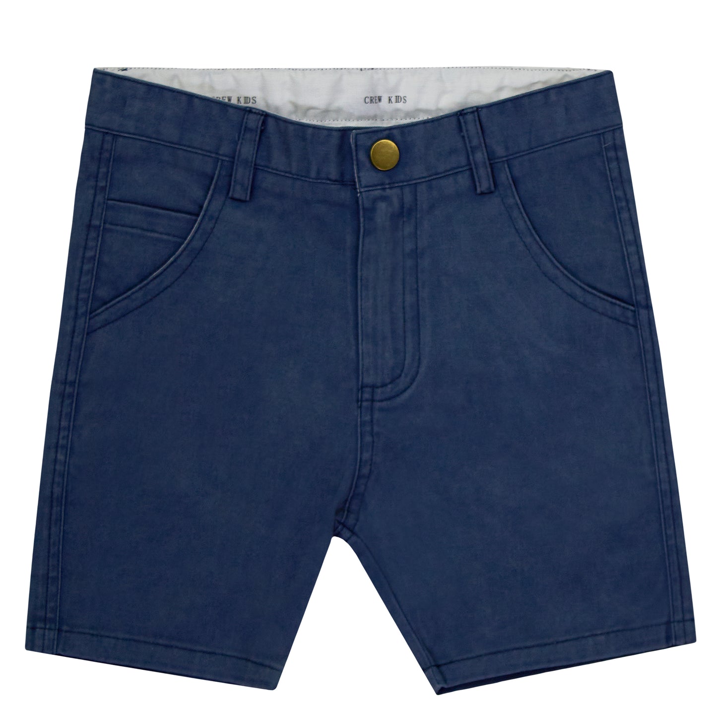 Distressed Blue Shorts