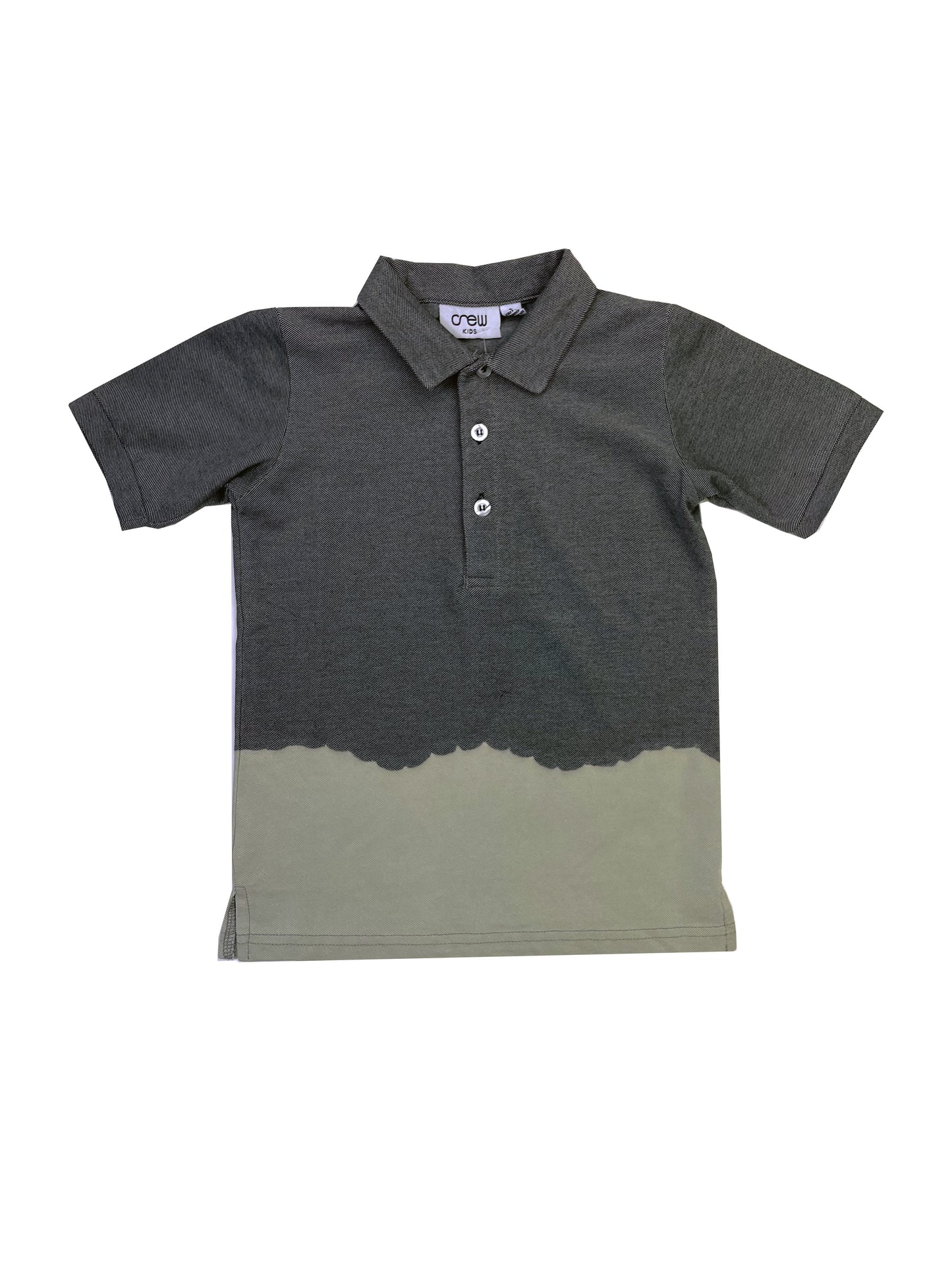 Black Bleached Polo