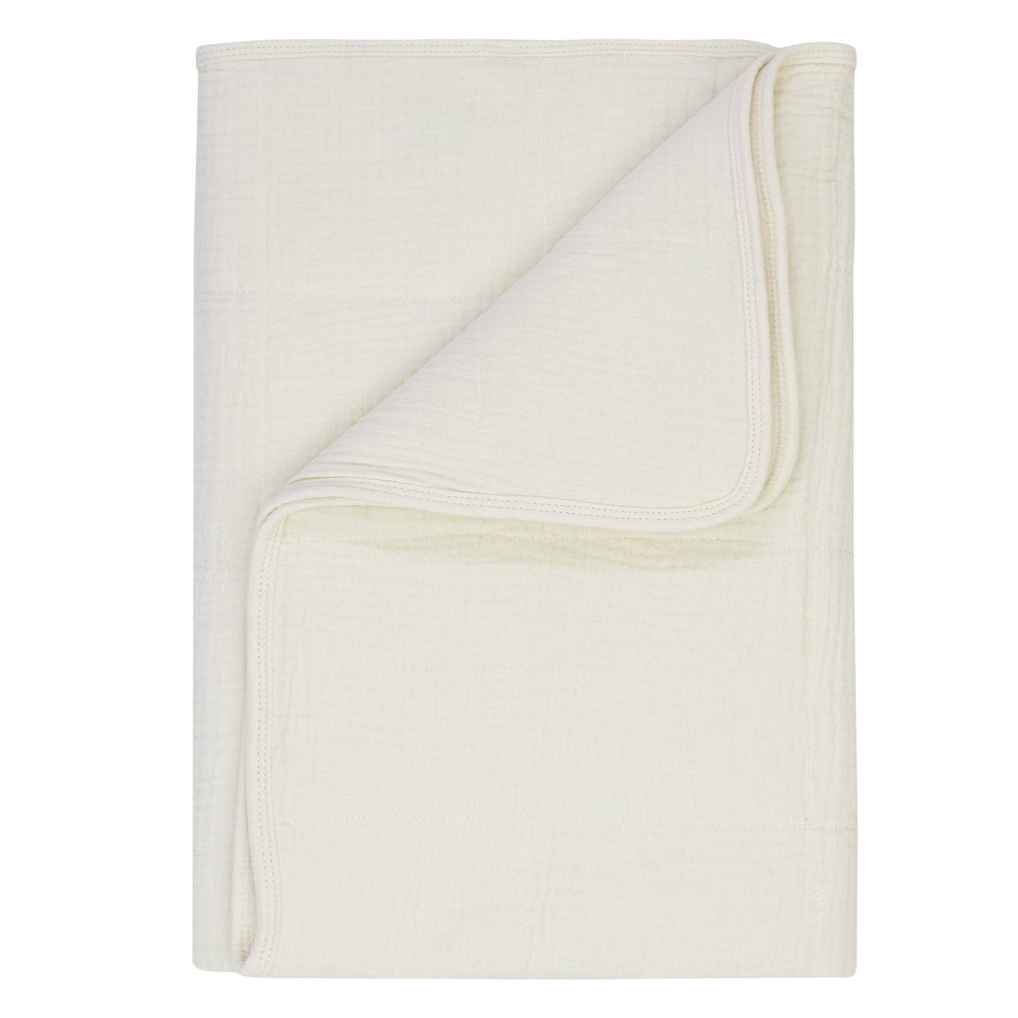Natural Gauze Jacket with Hat & Blanket Set