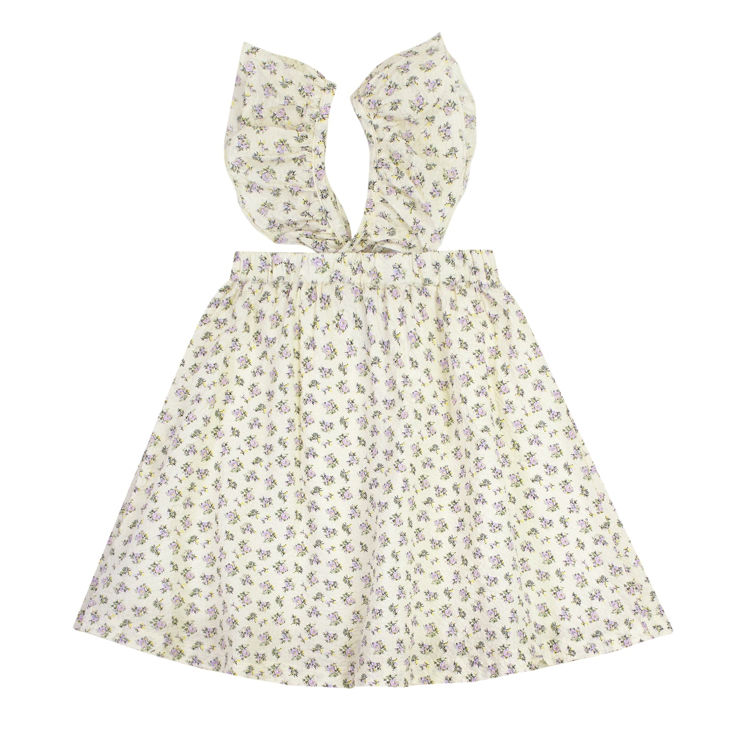Floral Lavender Pinafore