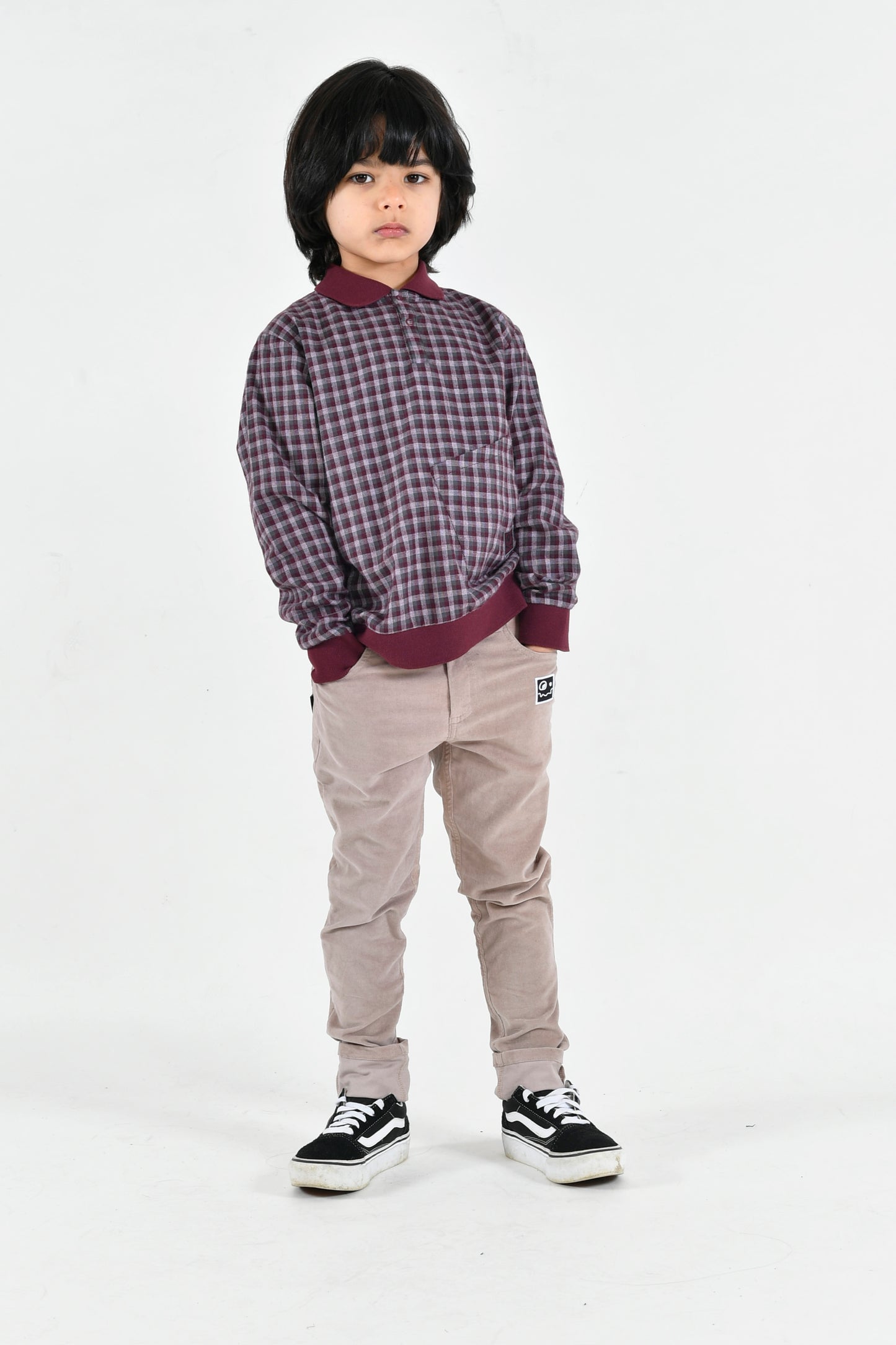 Friendship Small Check Blouse