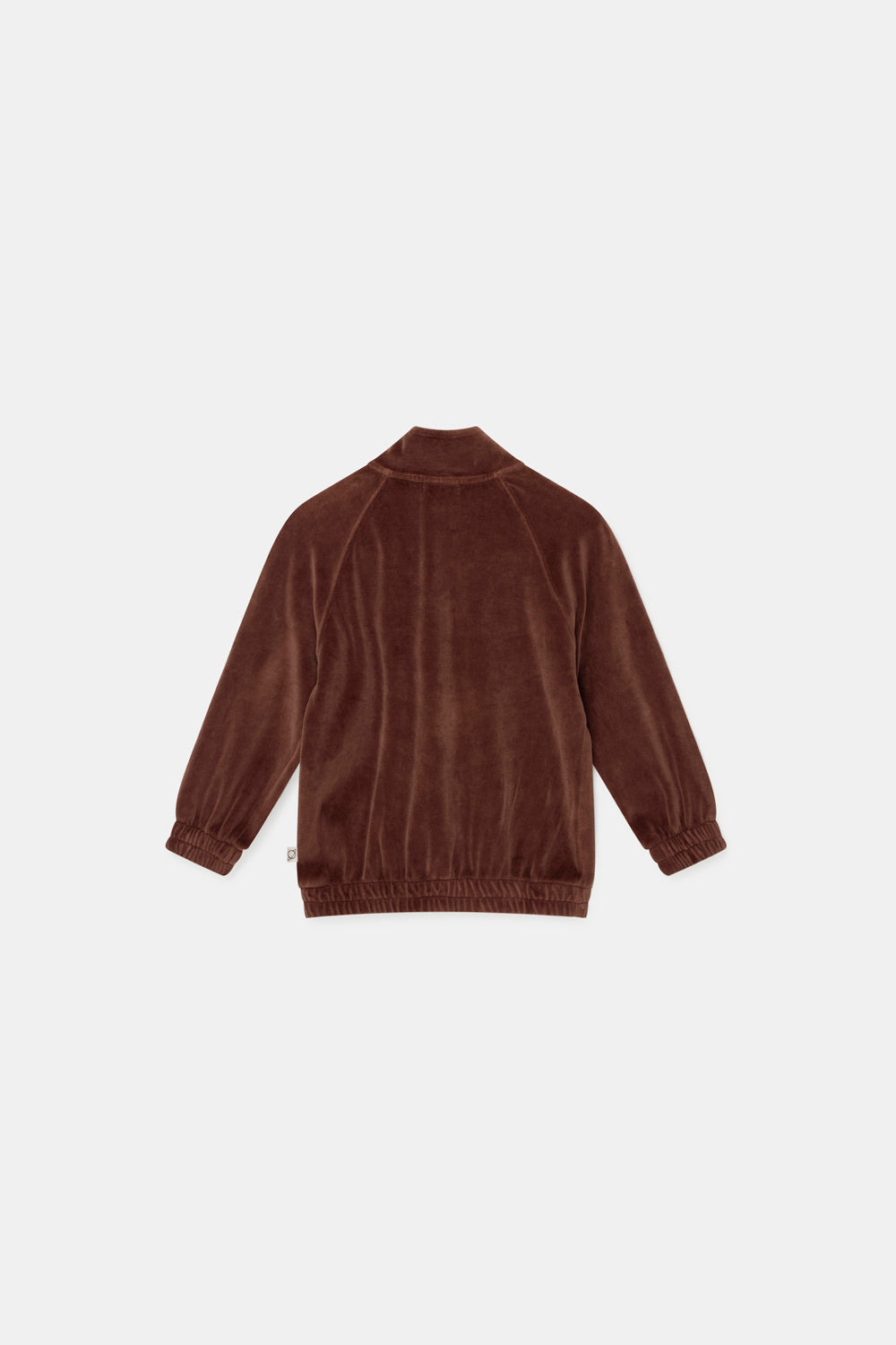 Velour Sweatshirt - Brown