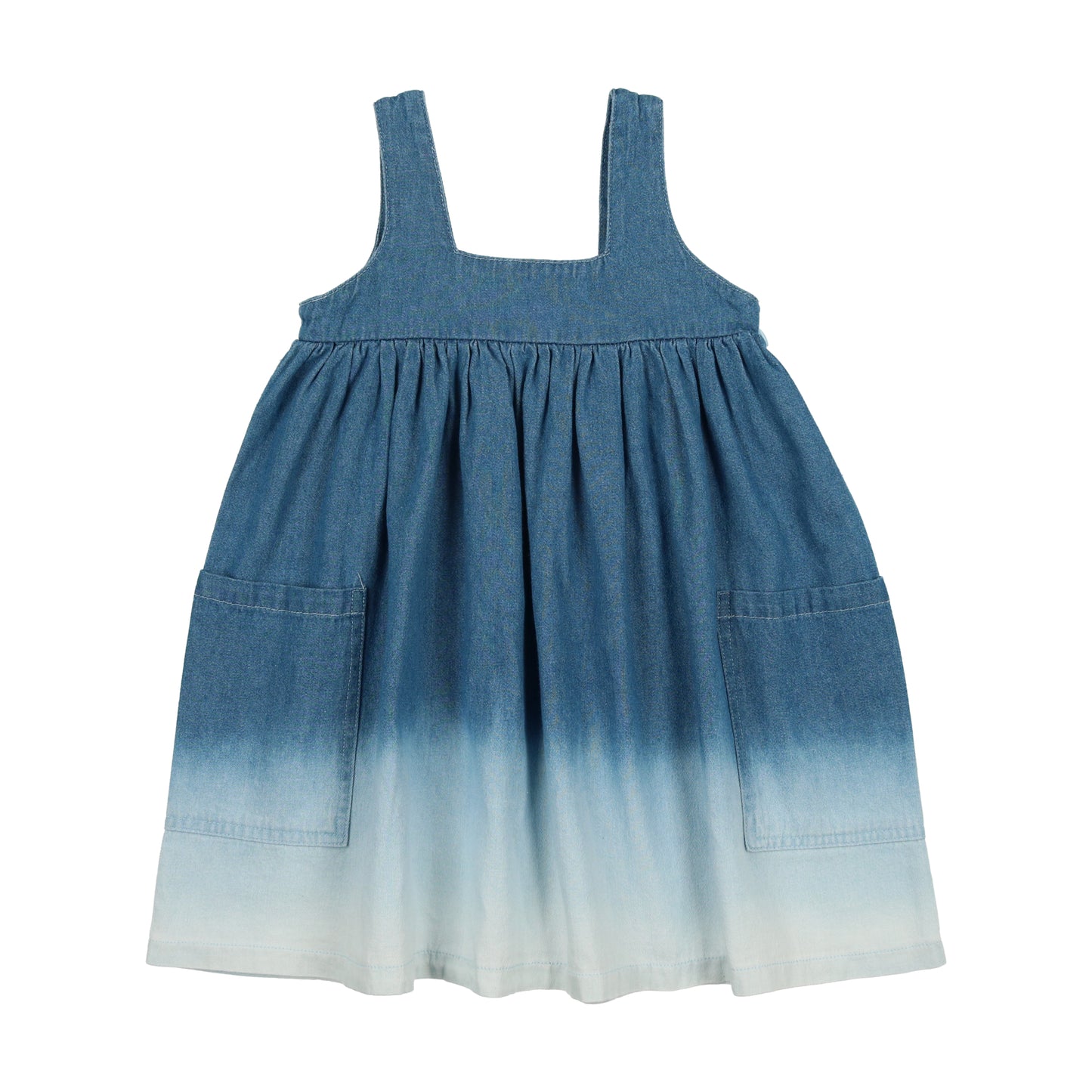 Denim Dip Dye Pinafore