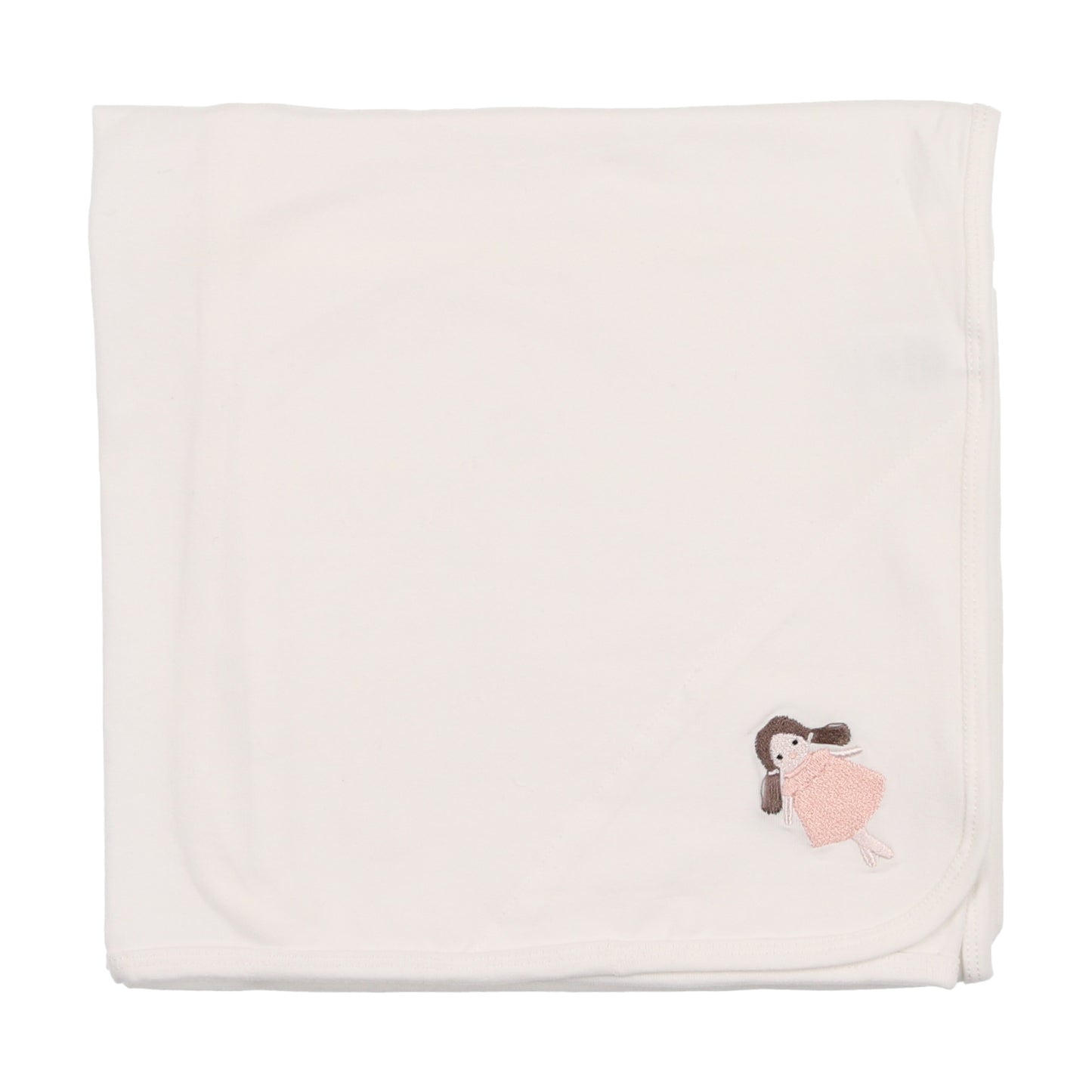 Embroidered Cotton White Doll Layette Set