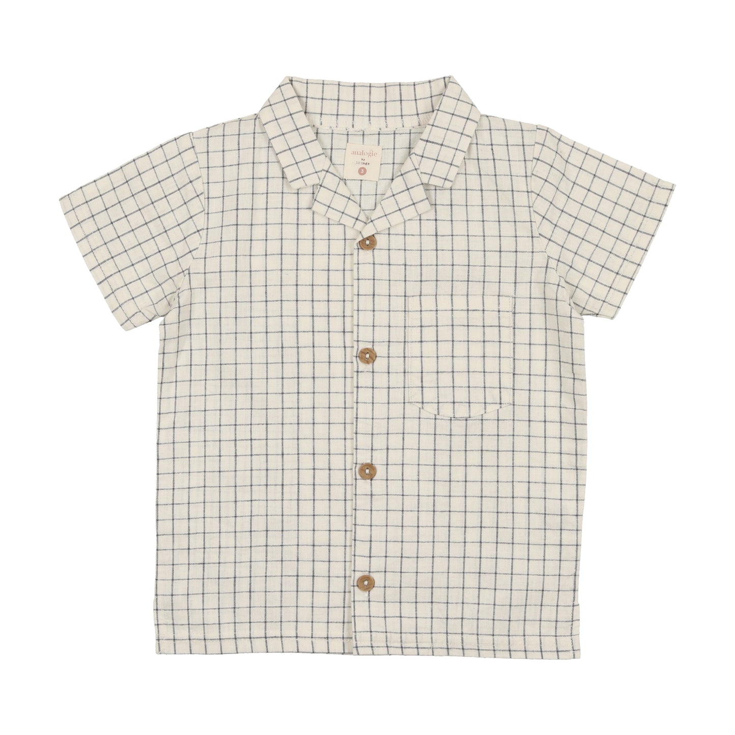 Grandpa Shirt Blue Check
