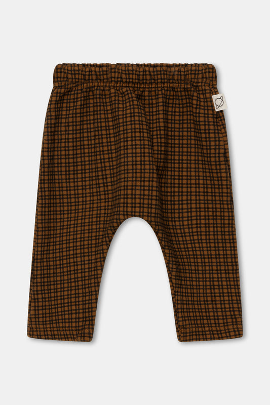 Organic Gingham Set - Oil