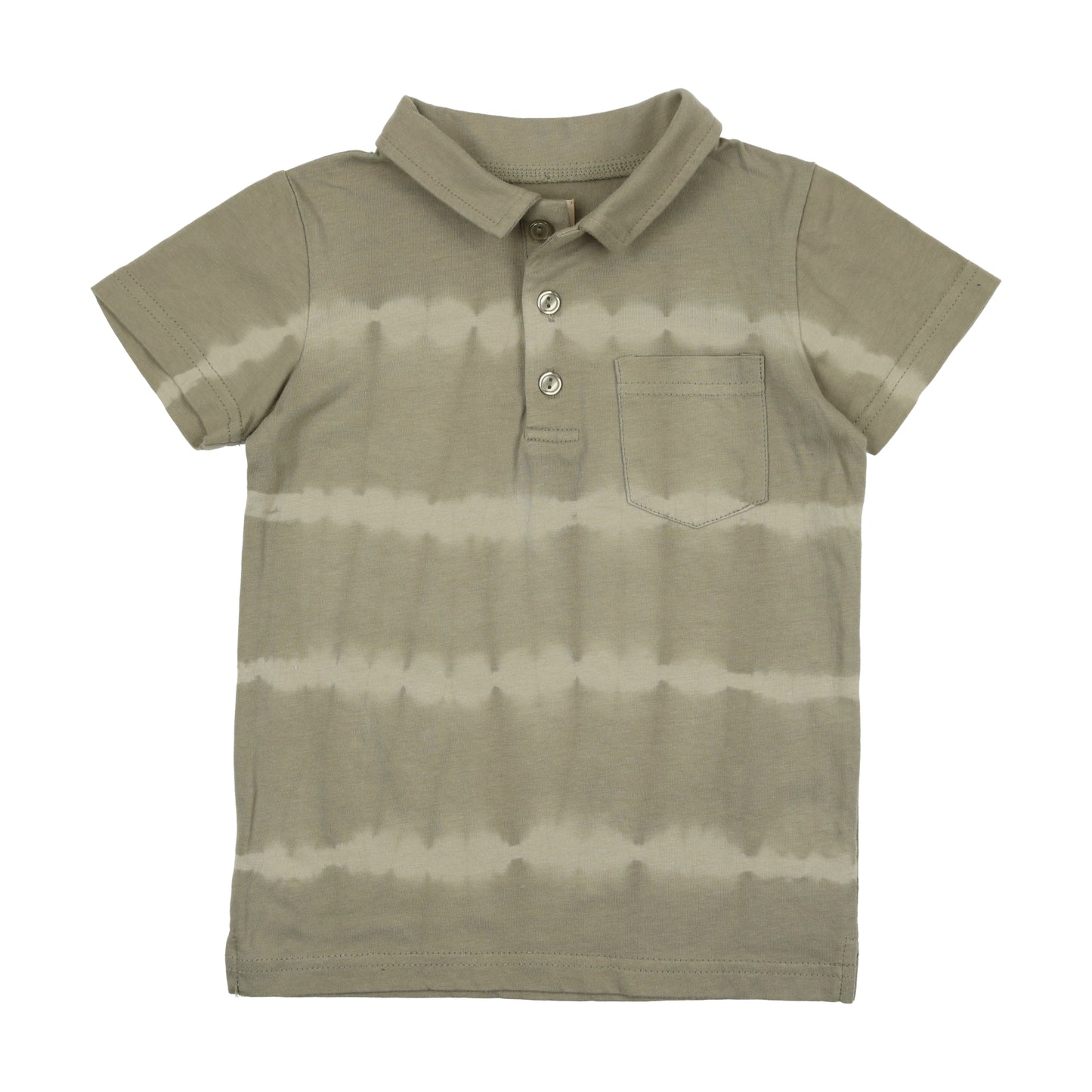 Tie Dye Polo Moss