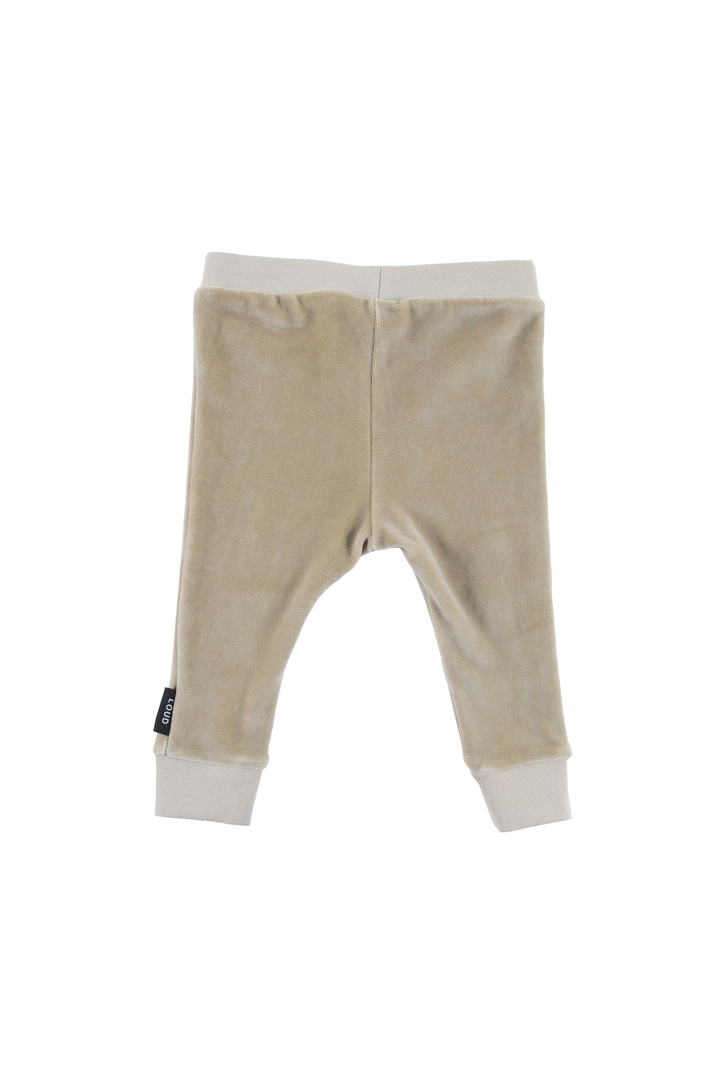 Future Taupe Velour Leggings