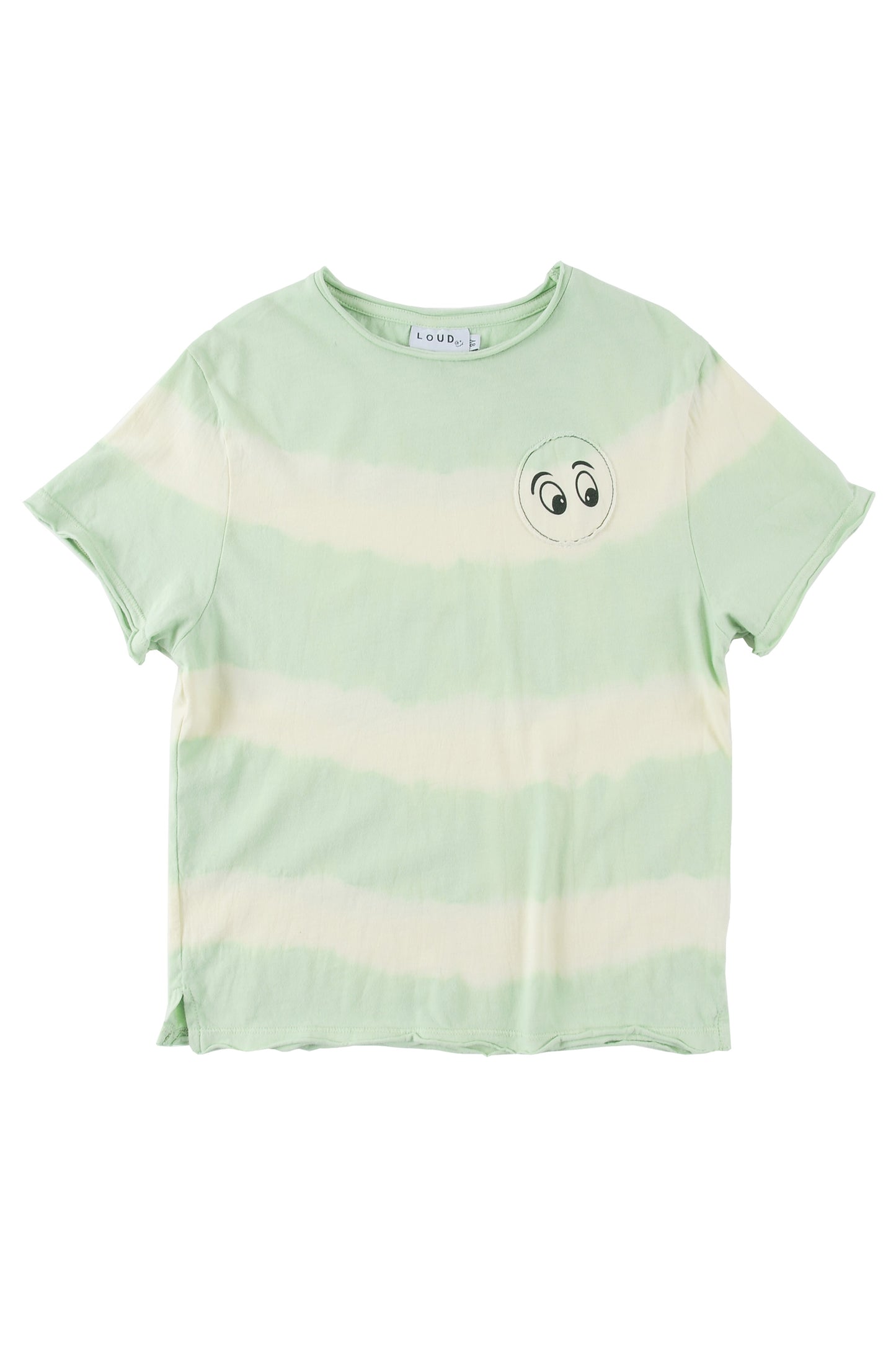 REVIVAL ECRU/PASTEL GREEN T-shirt