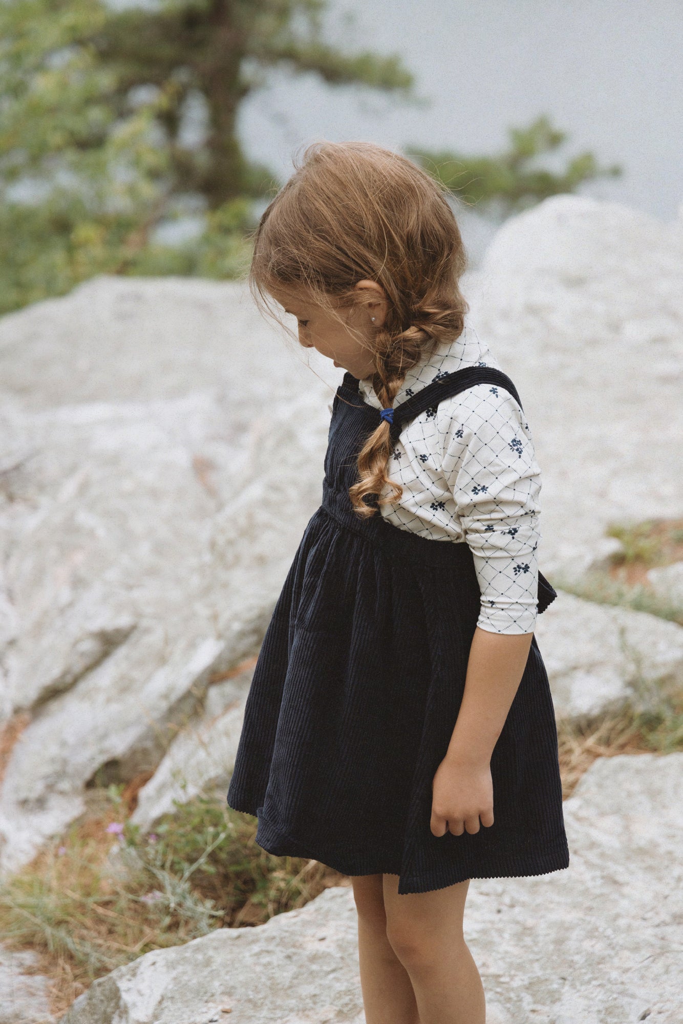 Corduroy Jumper Navy
