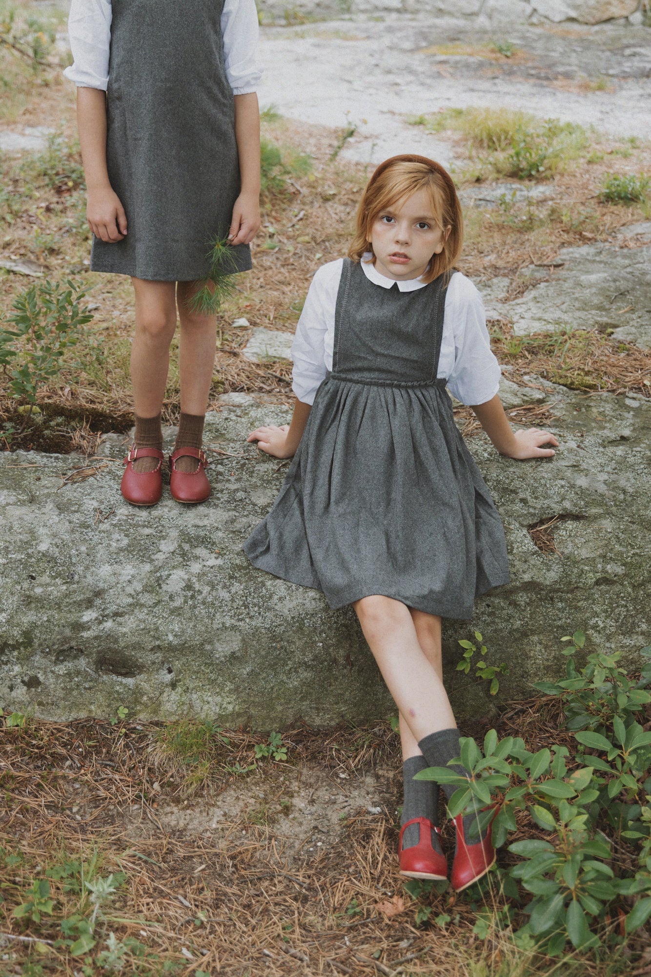 Girls Jumper Grey