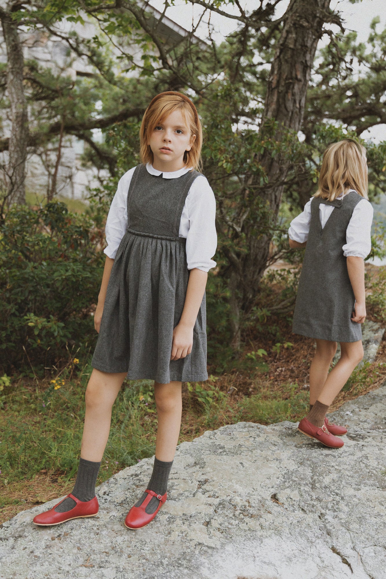 Girls Jumper Grey