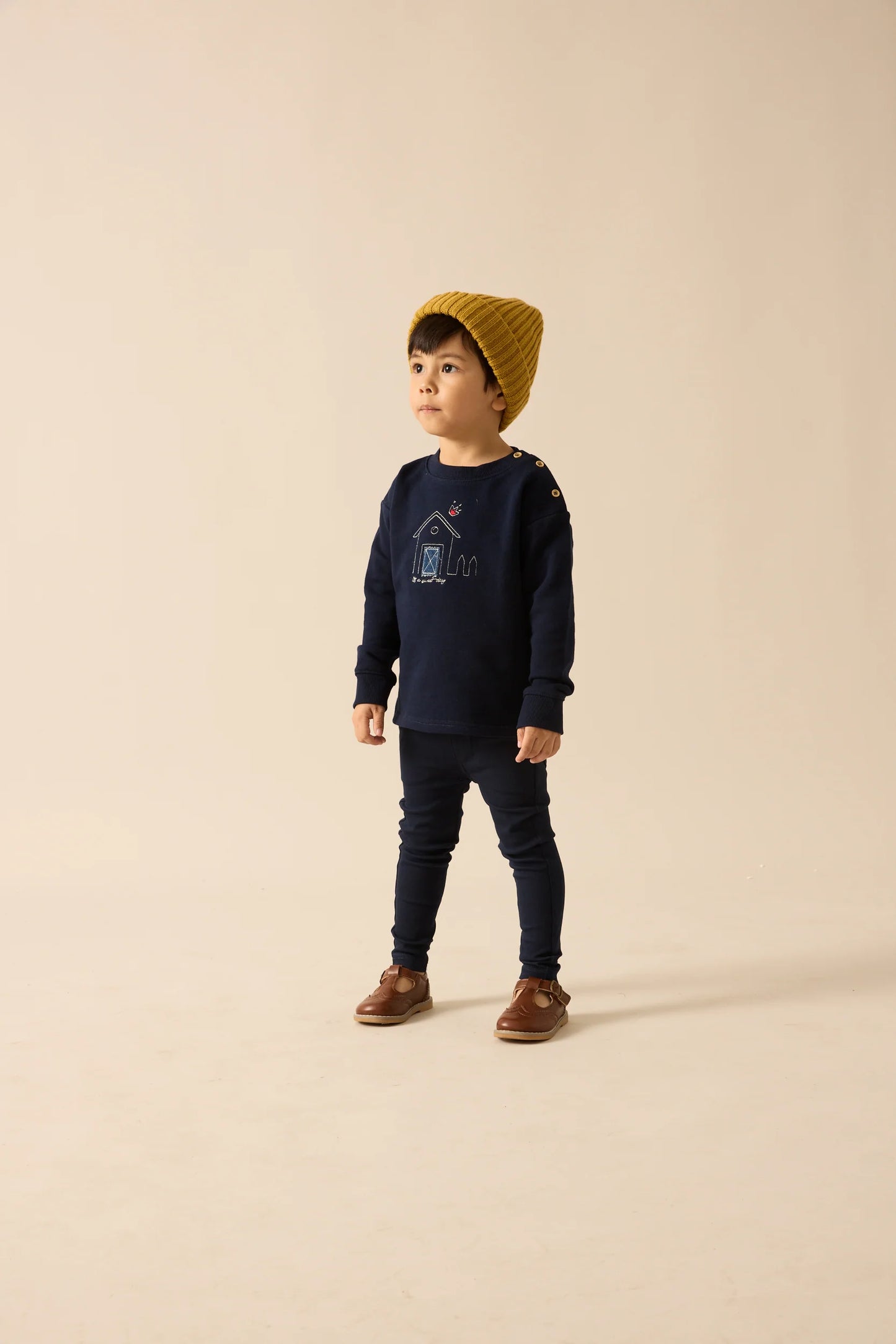 Sweet Campaign Boys Embroidered Sweatshirt