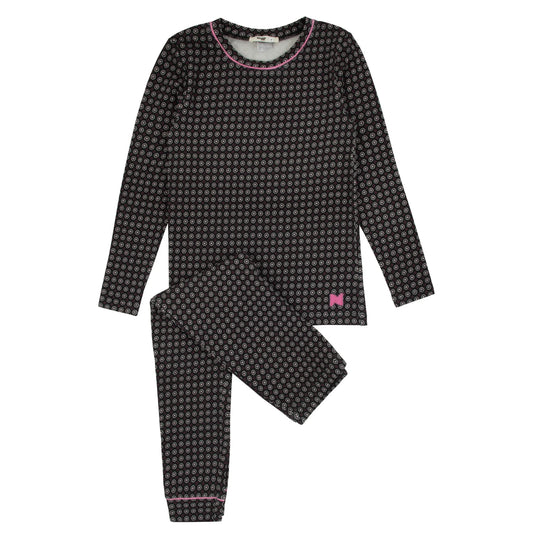 Girl Pattern Loungewear Set