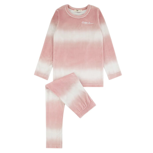 Velour Ombre Loungewear- Pink