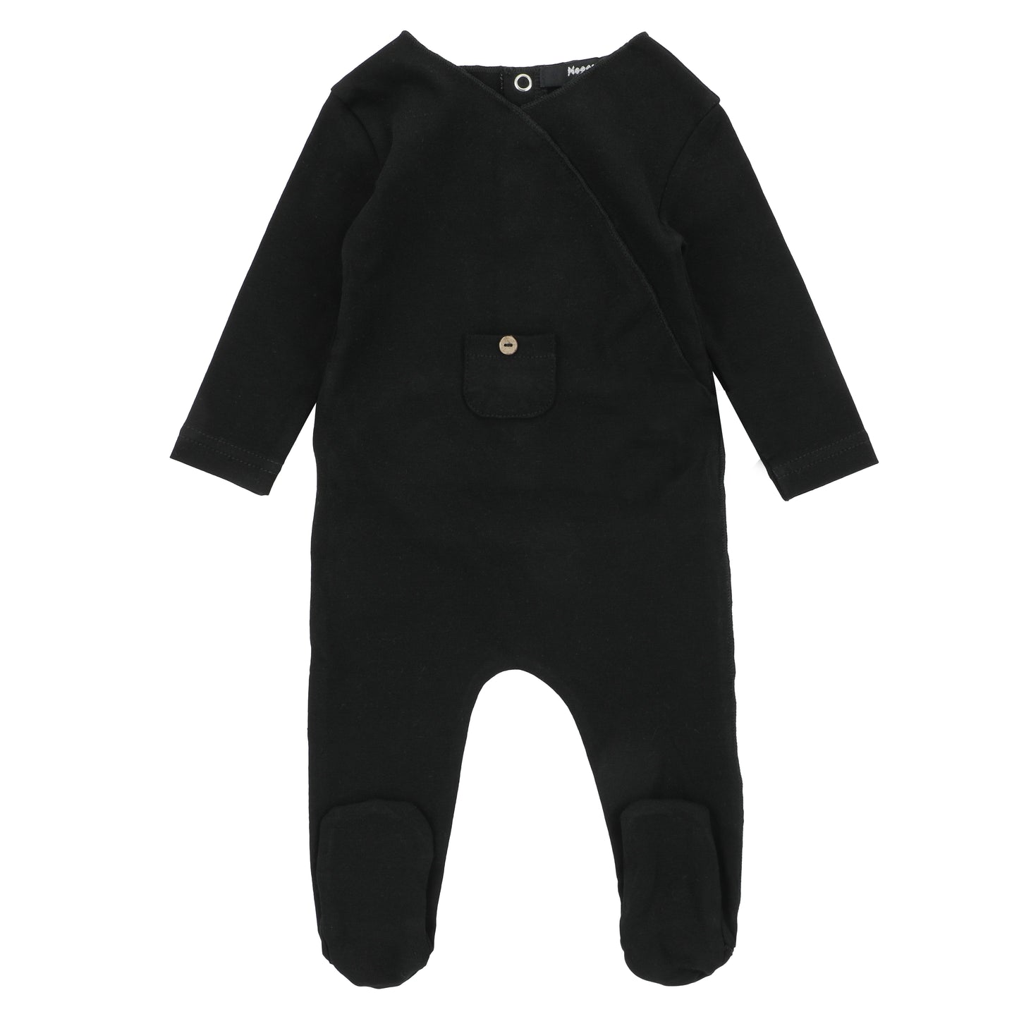 Wrap with Pocket Footie- Black