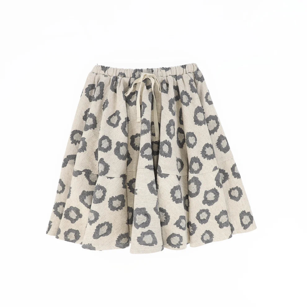 Leopard Flare Skirt