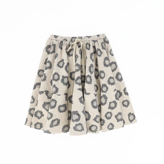 Leopard Flare Skirt