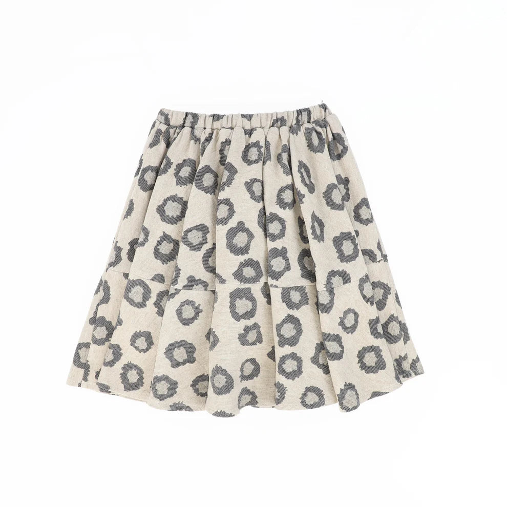 Leopard Flare Skirt