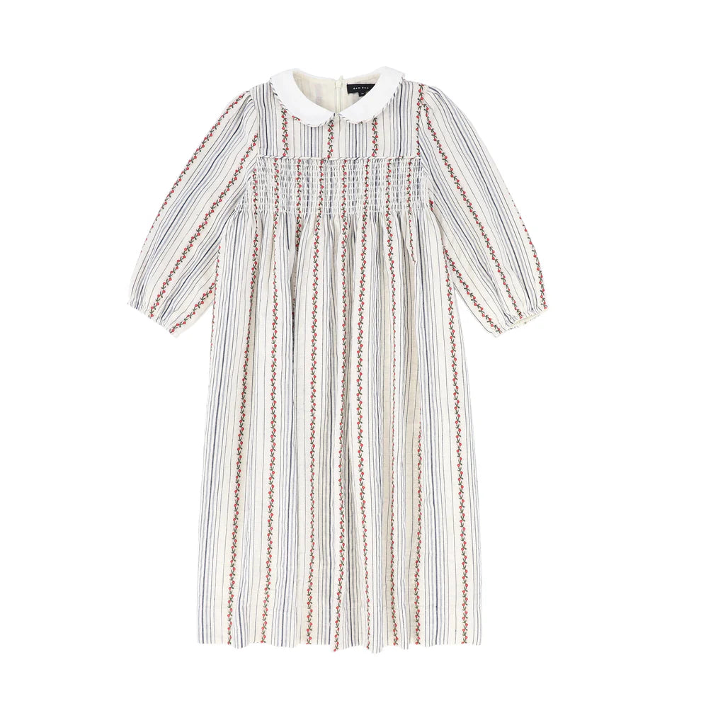 Smock Chest Floral Print Dress