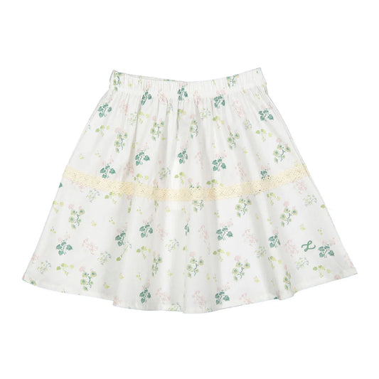Geranium Tiered Skirt