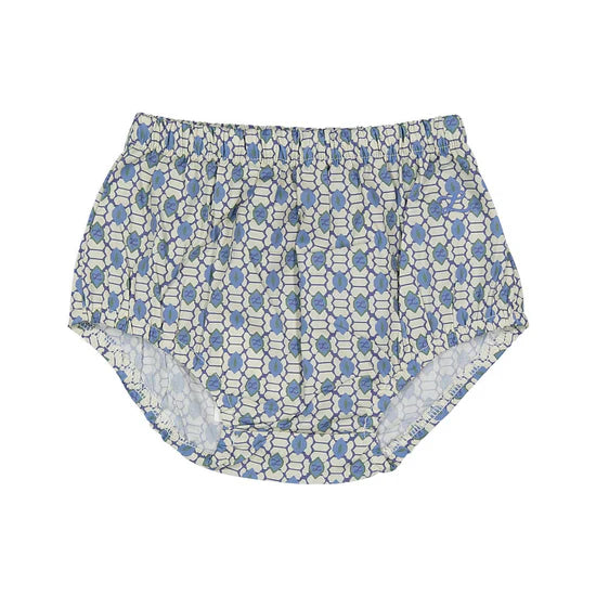 Blue Geo Bloomer
